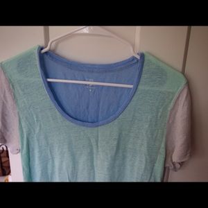 J. Crew Linen Casual Tee